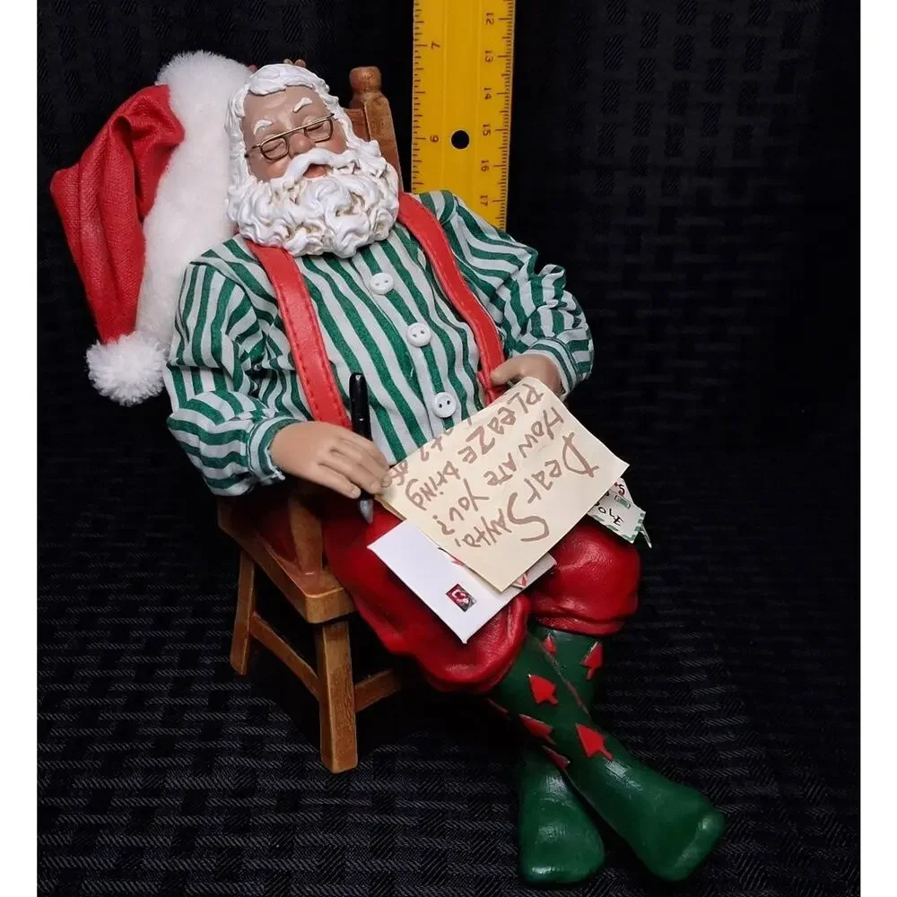 POSSIBLE DREAMS NICK'S NOOK # 4220 TUCKERED OUT SANTA CLAUS FIGURINE